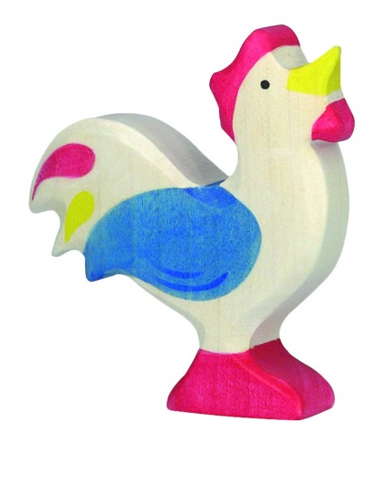 Wood Blue Cock
