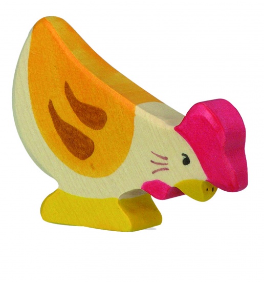 Wood pecking Chicken