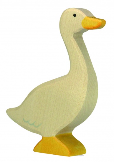 Holztiger Wooden Floor Goose