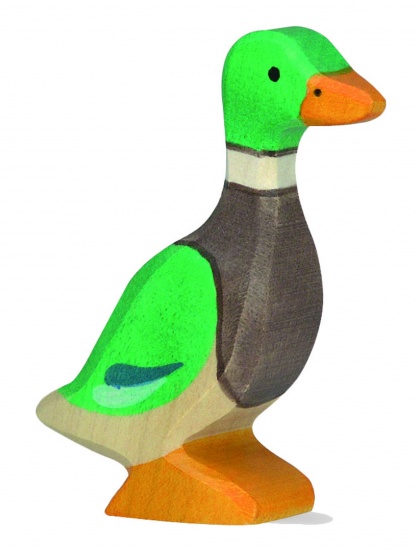 Holztiger Wood Floor Males Duck
