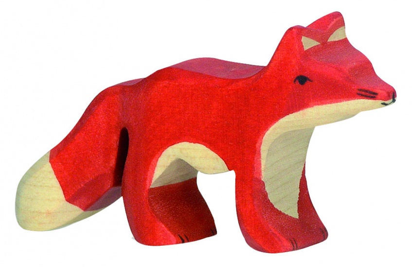 Holztiger Drevené mladé líšky