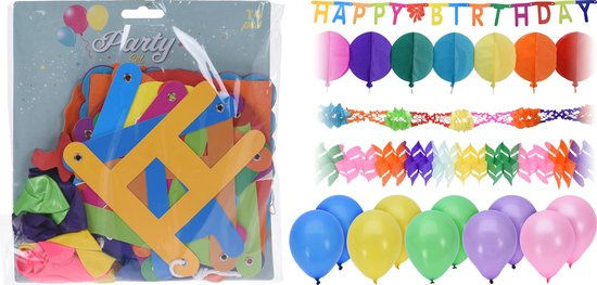 Home & Styling párty set Happy Birthday 14-dielny