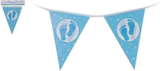 Home & Styling párty set narodený chlapec modrý 13-dielny