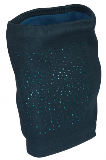 neck warmer Jade ladies viscose/fleece green one-size