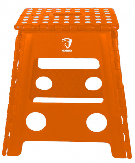 HORKA step stool Get Up 25,5 x 21,5 x 39 cm foldable orange
