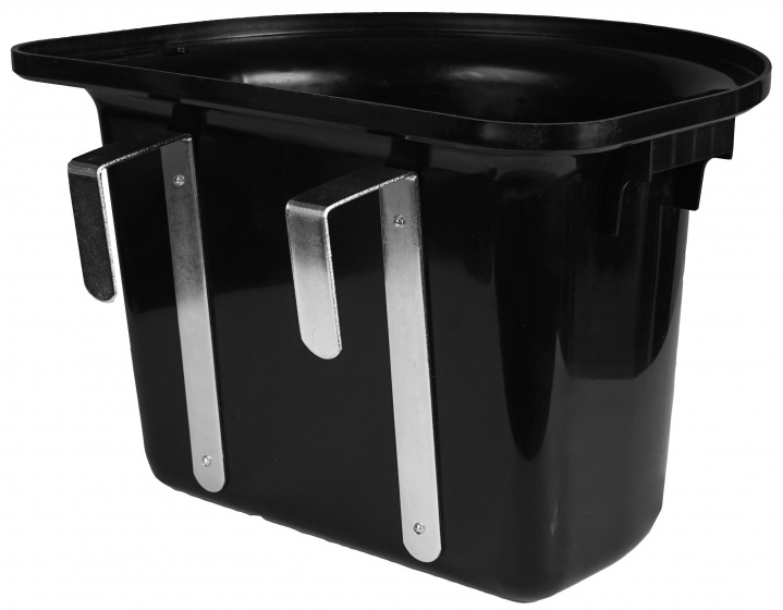 horse feeder 12 litres 39 x 25 cm black