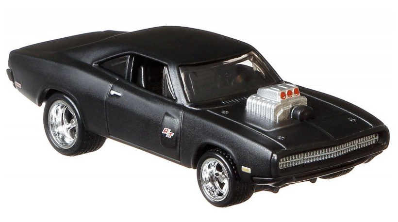Hot Wheels car '70 Dodge Charger R/T junior 8 cm steel black