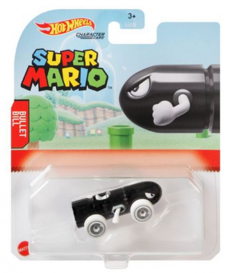 car Gaming Character: Bullet Bill junior black/white