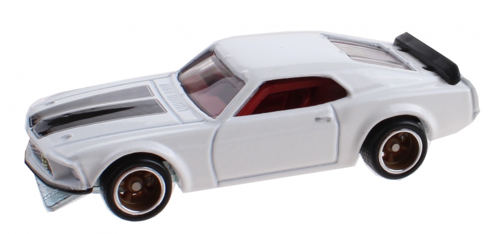 Fast & Furious 1969 Ford Mustang Boss 7 cm white