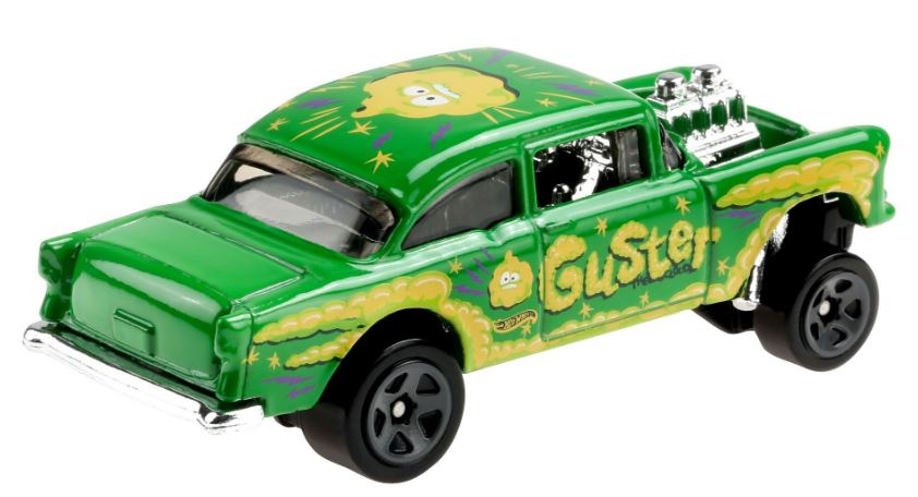 car mattel games '55 chevy bel air gasser 7 cm
