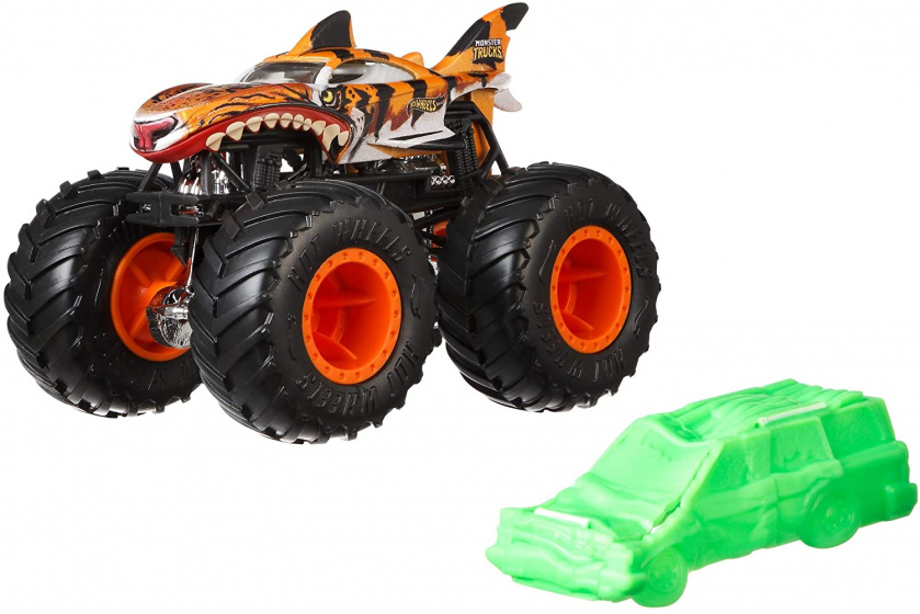 monstertruck Shark Wreak 9 cm junior black 2-piece
