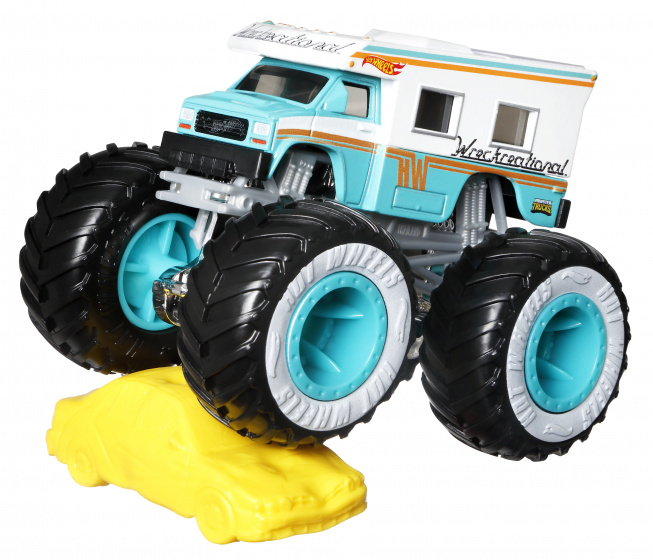 monstertruck Wreckreactional 9 cm diecast white 2-parts