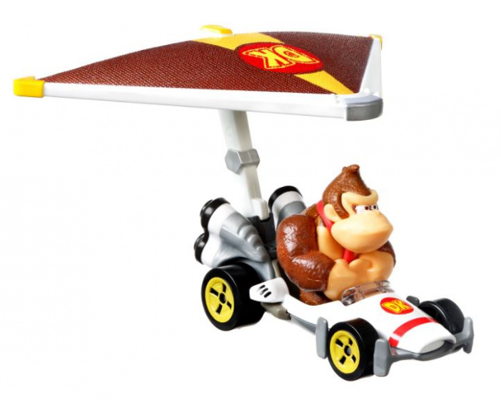 Hot Wheels dráhové auto Mario Kart Donkey Kong 1:64 odliatok