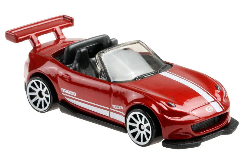car then and now '15 mazda mx-5 miata 7 cm red