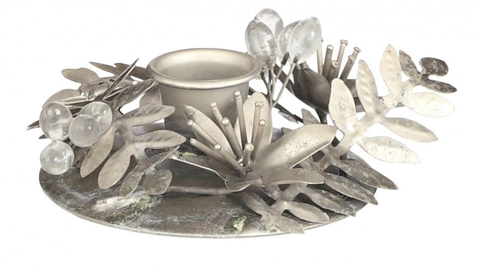 House of Seasons svietnik 12 x 9 x 4 cm zlatý