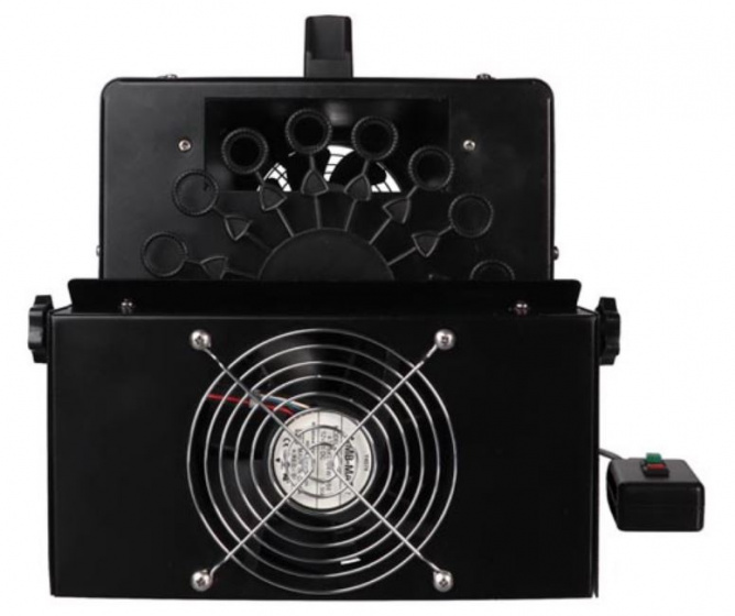 HQ-Power efektový stroj 37,3 x 28,5 cm 440 W čierna 2-diel