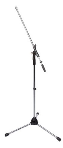 HQ-Power mikrofónny stojan teleskopický vyberavý 92-158 cm oceľ čierna/šedá