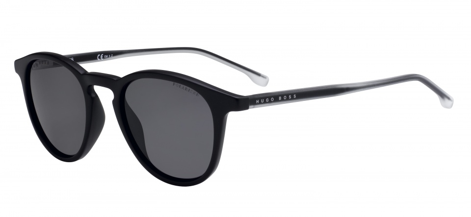 Hugo Boss slnečné okuliare 0964/S003/M9 pánske polarizačné čierne