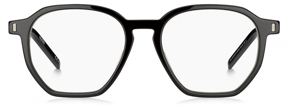 Hugo Boss slnečné okuliare 1110/CS pripínacie pánske wayfarer čierne/sivé