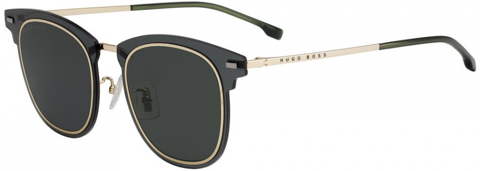 Hugo Boss slnečné okuliare pánske pilot kat. 2 zlaté/čierne (1144 F/S)