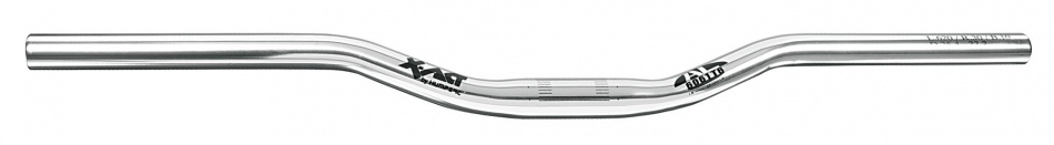 Ergotec stuur atb riser 22,2/ 620/ 25,4 mm zilver