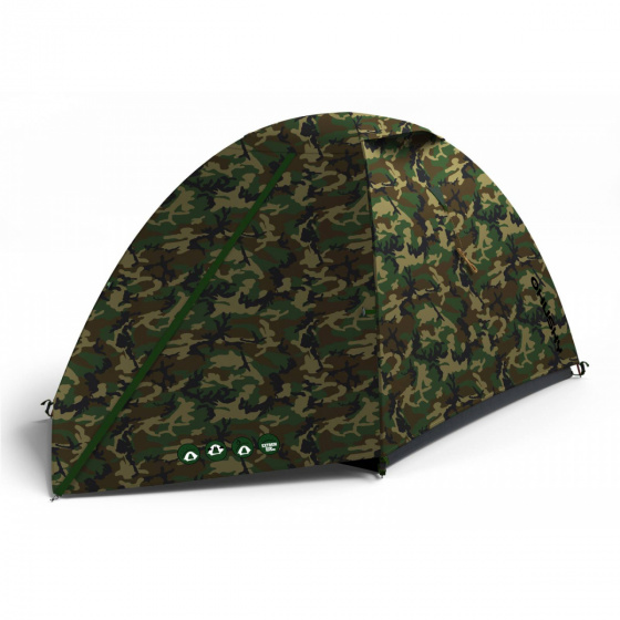 dome tent Bizam 290 cm polyester 2-person camouflage