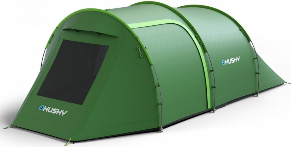 Husky vonkajší stan Bender 3-miestny 440 cm polyester zelený