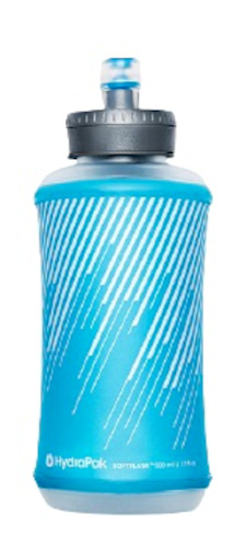 soft bottle HydraPak Malibu Blue 500 ml