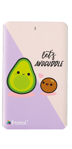 powerbank Avocuddle 5000mAh 19,7 x 9,7 x 1,5 cm pink