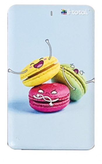 powerbank Macron 4000mAh 19,7 x 9,7 x 1,5 cm blue