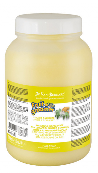 ISB maska na srsť Ginger & Elderberry 3000 ml žltá