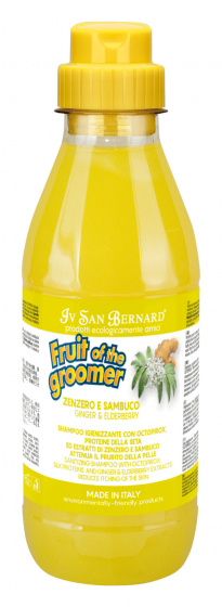 ISB šampón Ginger & Elderberry 500 ml žltý