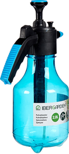 Ibergarden plantenspuit 2 liter 33,5 cm polypropyleen blauw Ibergarden plantenspuit 2 liter 33,5 cm polypropyleen blauw