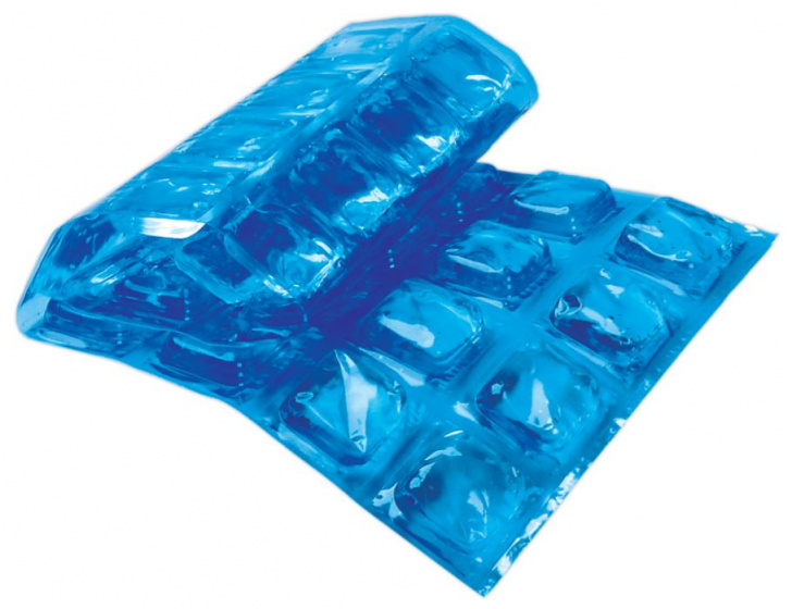 cooling mat Natural Ice 49 x 20 x 1,5 cm blue