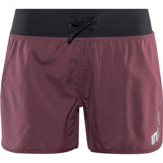 Inov-8 bežecké nohavice Race Elite 4" krátke dámske fialové/čierne veľkosť 32