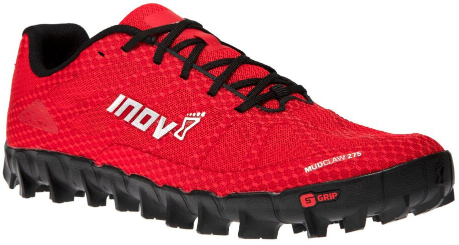 Inov-8 trailrunningové topánky Mudclaw 275, mriežka červená, veľkosť 43