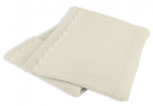 Interbaby detská deka Basic 75 x 100 cm bavlna béžová