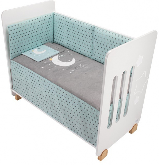 Interbaby perina textil Universum 62 x 126 cm zelená 3-dielna