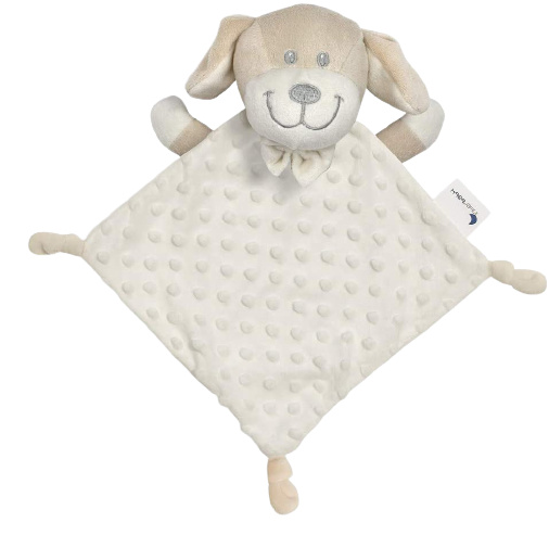 Interbaby plyšový psík 28 x 17 cm polyester béžový