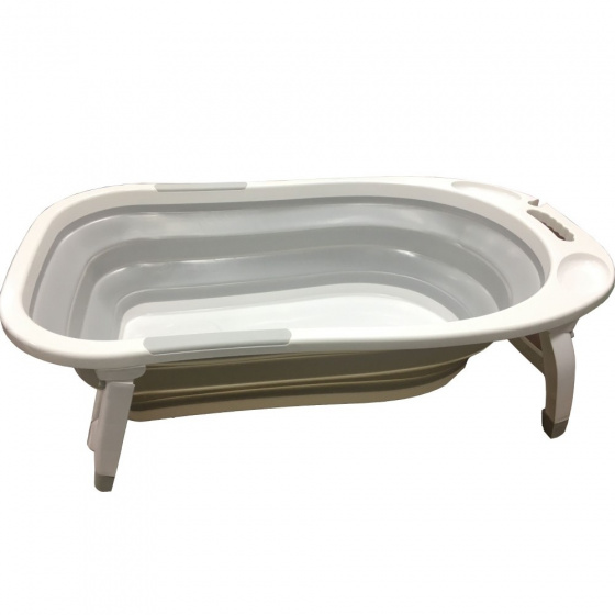 baby bath foldable 86 x 48 x 23 cm grey