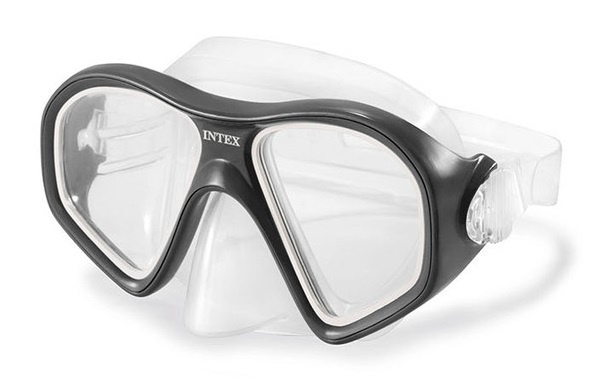 Intex okuliare Reef Ridenastaviteľné čierne