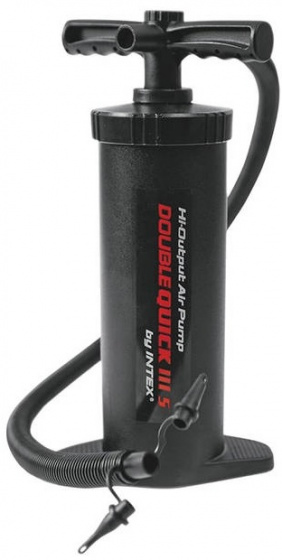 hand pump Double Quick II 37 cm black