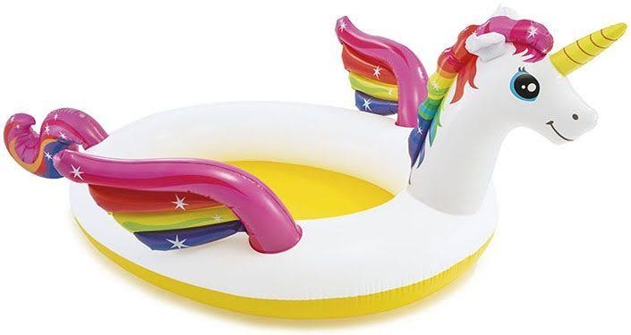 Intex nafukovací bazénik 57441NP Spraypool Unicorn 272 x 193 cm biely