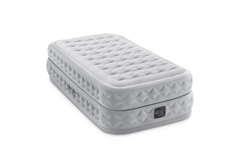 Airbed Supreme Air-Flow vinyl 99 x 191 x 51 cm sivý