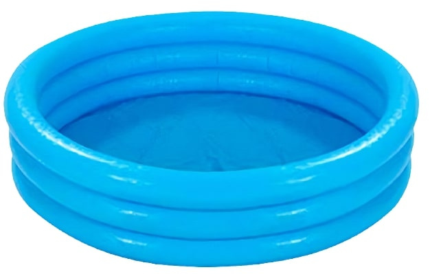 Intex nafukovací bazénik 58446NP Crystal Blue 168 x 38 cm modrý