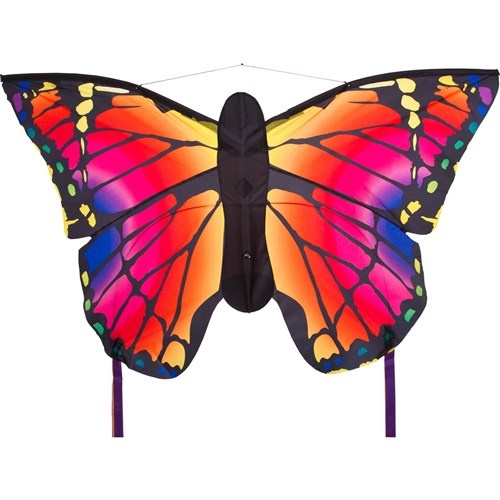 Invento eenlijnskindervlieger butterfly kite l ruby 130 cm