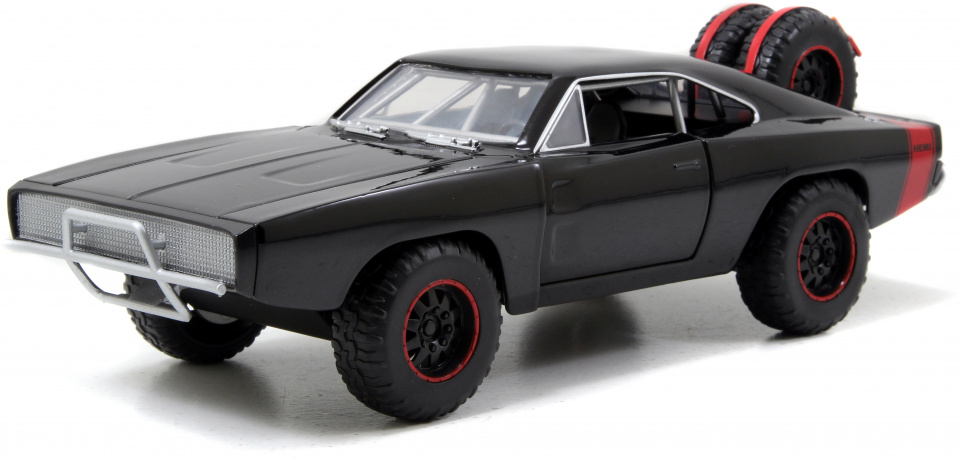 car Fast & Furious 1970 Dodge Charger 1:24 die-cast black