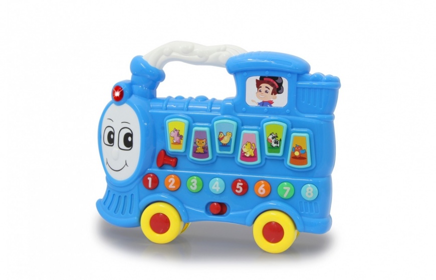 JAMARA muzieklocomotief tschu tschu blauw 26 x 6 x 21 cm
