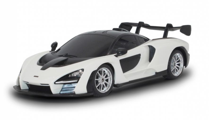 JAMARA rc auto mclaren senna 19,8 cm 1 24 wit/zwart 2 delig