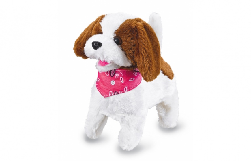 JAMARA RC psík biely/hnedý junior 22 cm